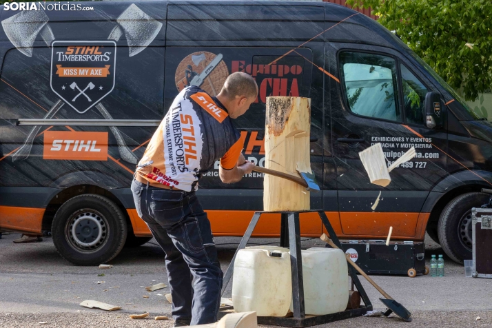 Tallado de Madera con Motosierra./ Viksar Fotografía