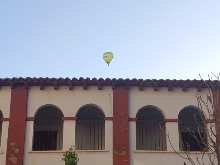 El dron que ha dado los buenos días a Soria