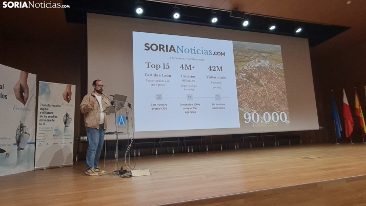 Soria Noticias, finalista al premio nacional CLABE de Periodismo e Inteligencia Artificial