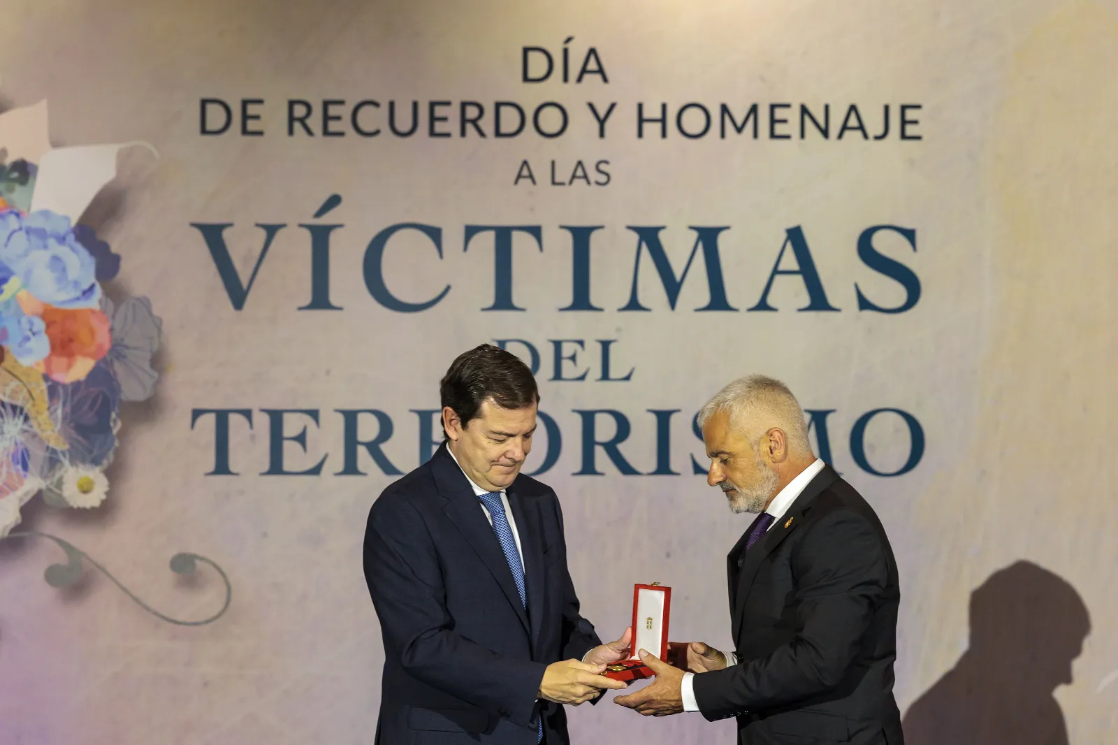 Una imagen del homenaje hoy. /FHeras - Jta.