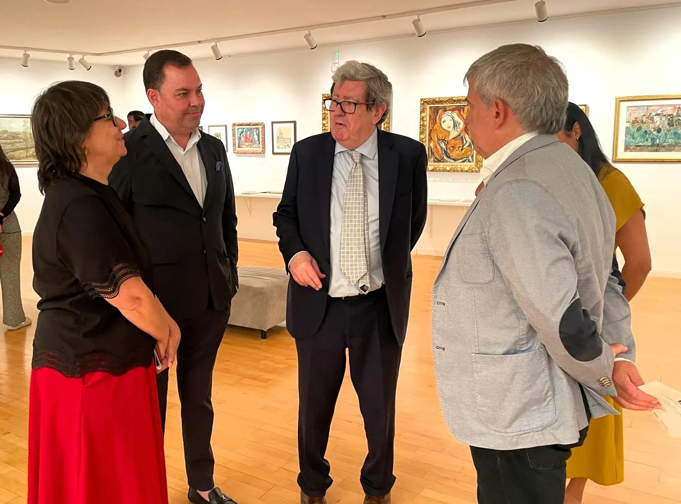 Gaya Nuño regresa a Soria de la mano de Juan Manuel Bonet para reivindicar su influencia intelectual en la cultura española