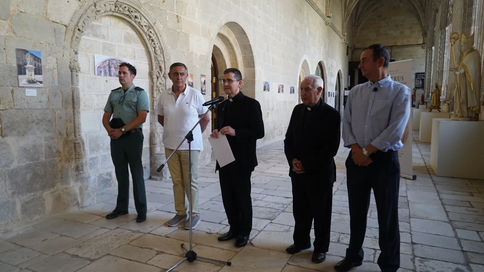 El Burgo de Osma inaugura la exposición Petrus, episcopus oxomensis con 50 piezas de arte sacro