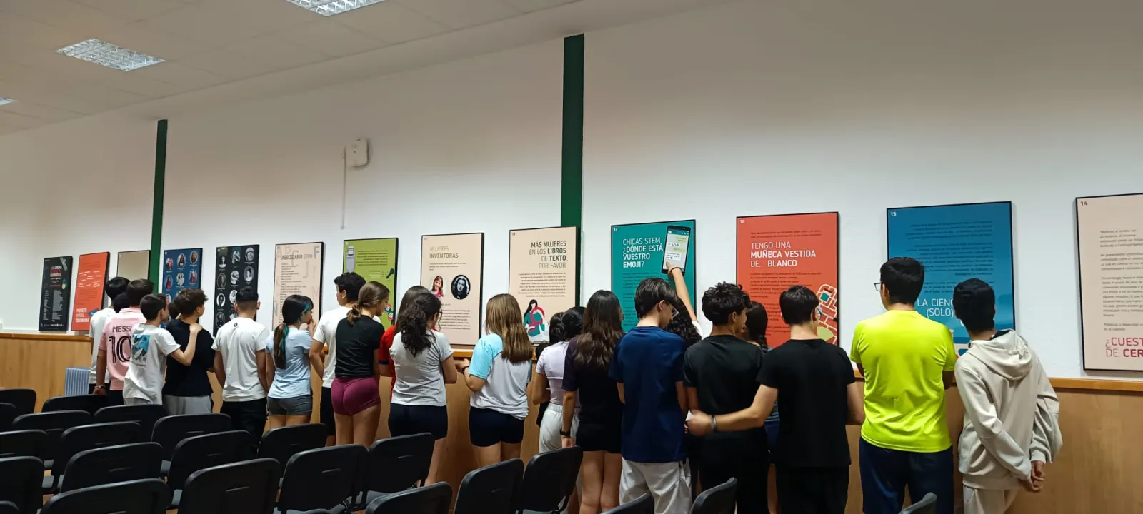 Exposición Las chicas somos guerreras San Esteban de Gormaz