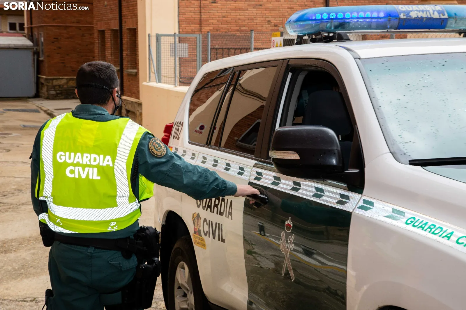 La Guardia Civil detiene a cuatro personas tras una riña tumultuaria en Ólvega 
