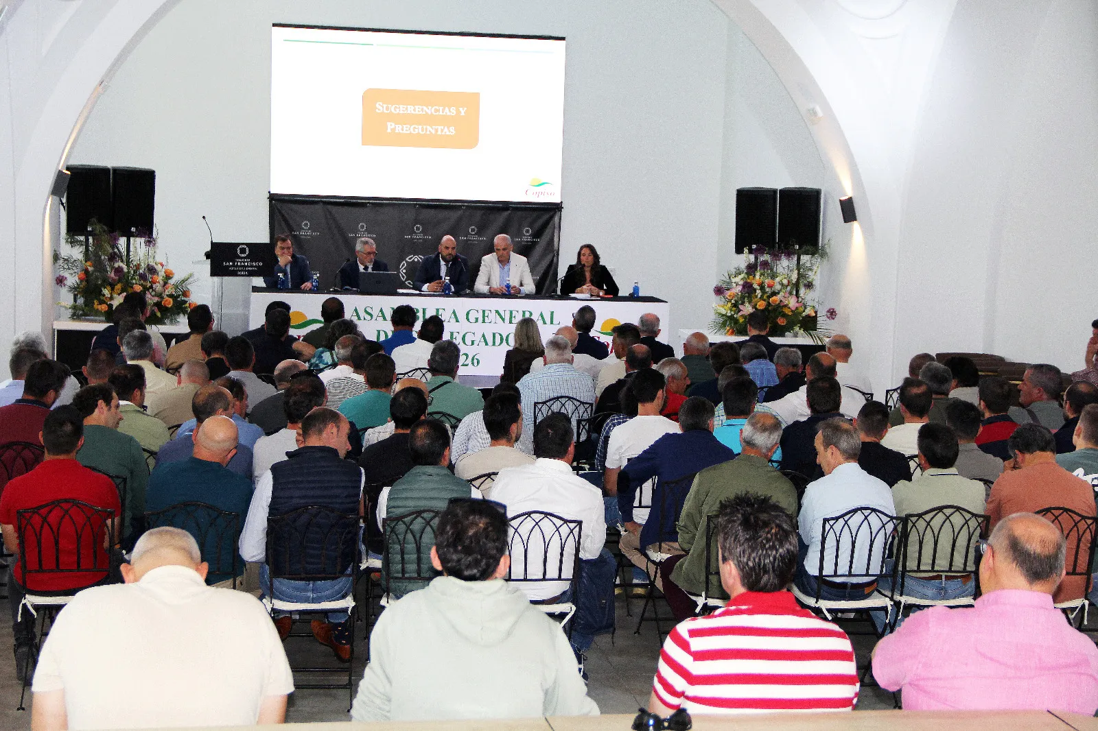 Foto 2 - Copiso bate sus propios r&eacute;cords en cereal (275.247 toneladas), porcino (1.022.617 cerdos) y socios (1.398)