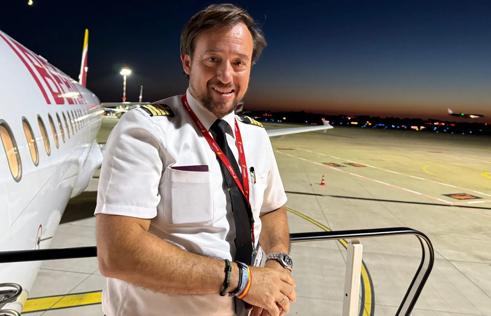 Un piloto soriano comandará el vuelo del Papa León XIV