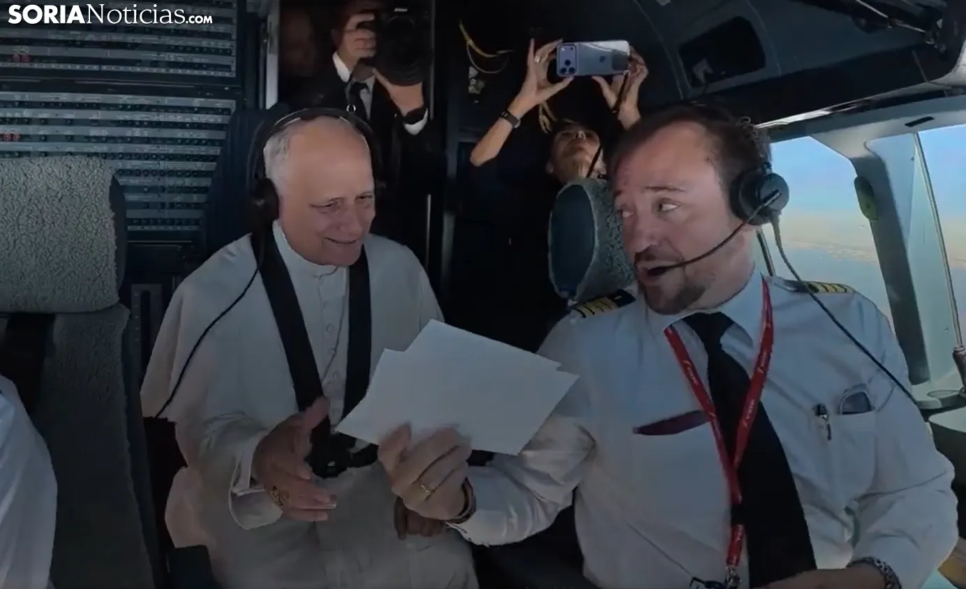 De Soria a los cielos con el Papa: la inolvidable travesía del piloto Pablo Martínez