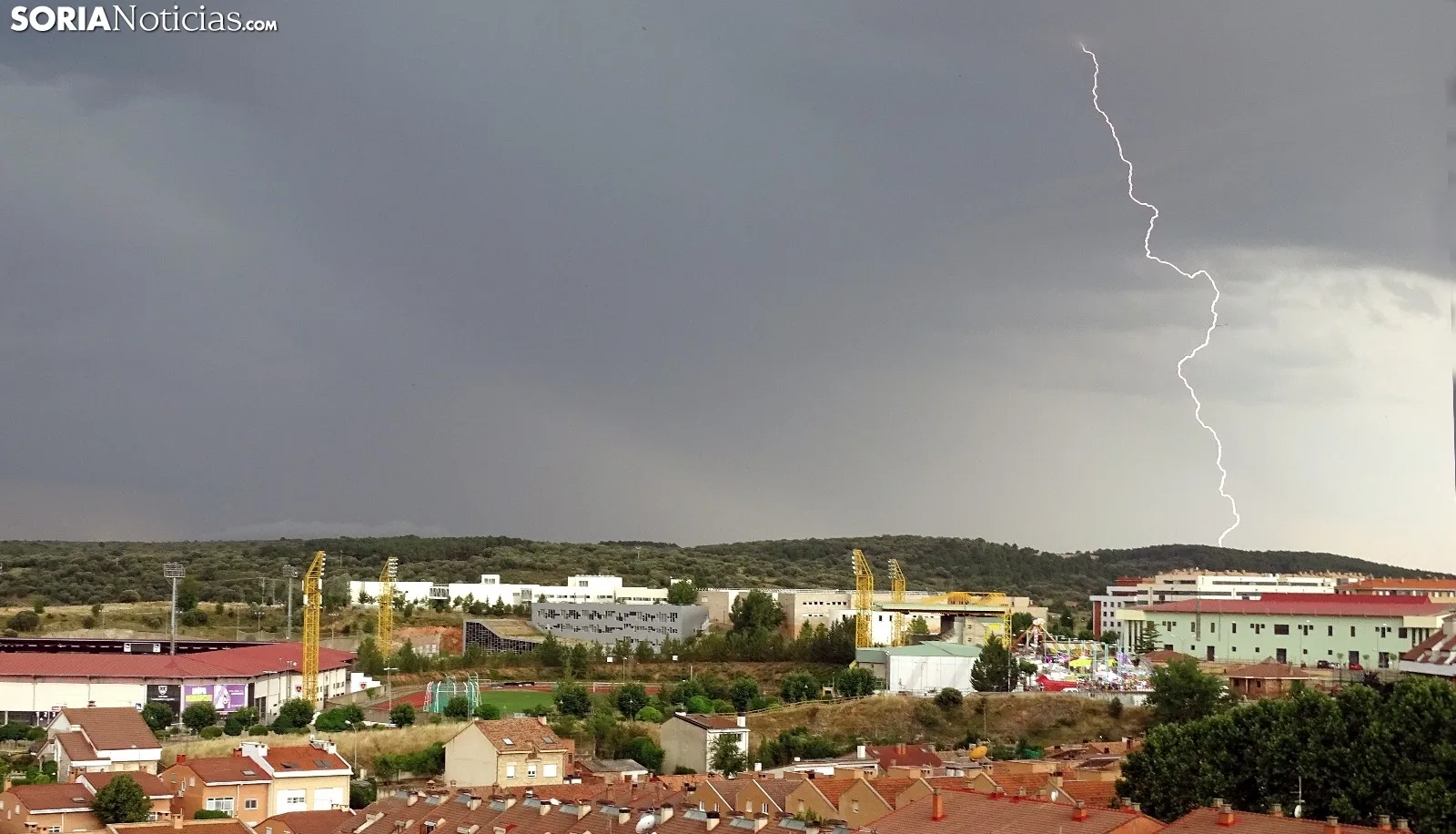 Aviso amarillo por tormentas el 19 de junio de 2026