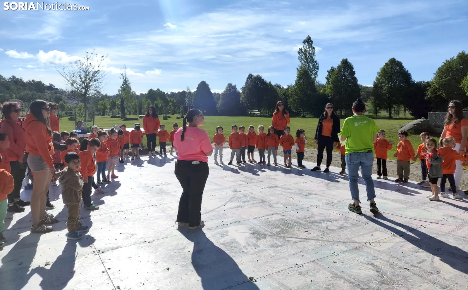 Educación ambiental en Soria: 966 escolares en Valonsadero