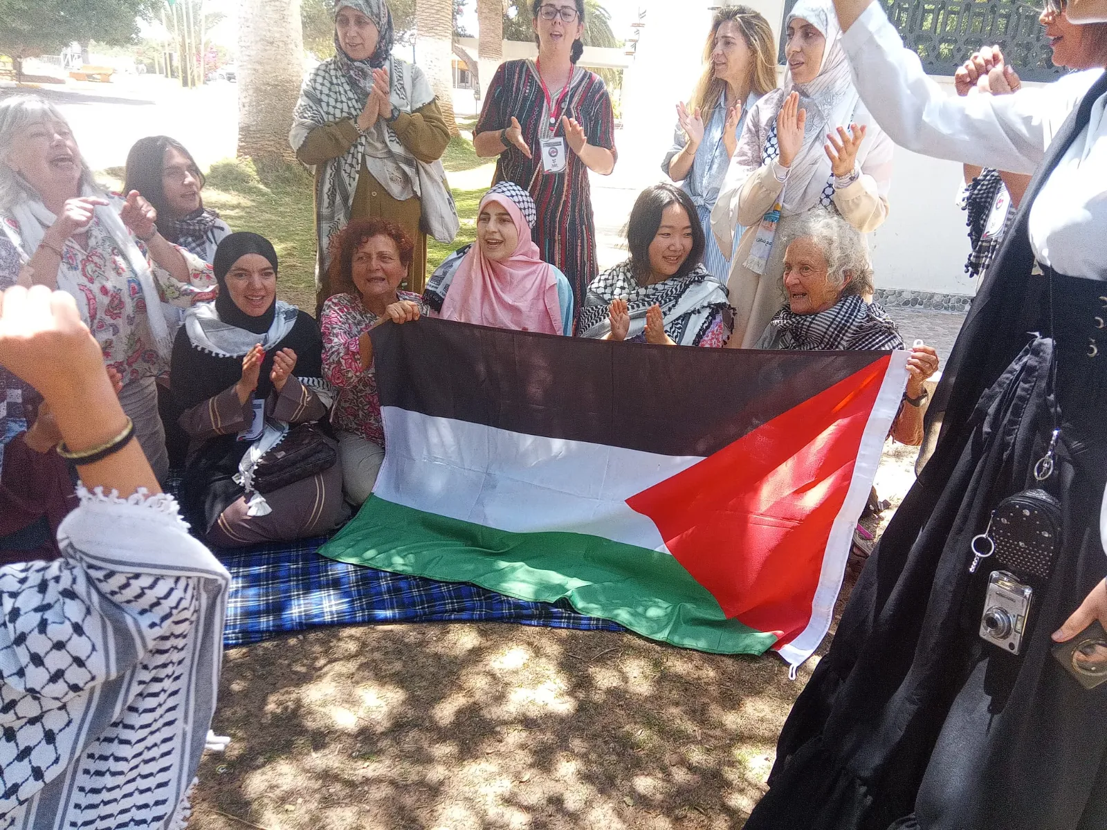 Foto 2 - Dos sorianos en el bloqueo de la Global Sumud Flotilla en la frontera libia: "Lo pas&eacute; mal, pero lo volver&eacute; a hacer"