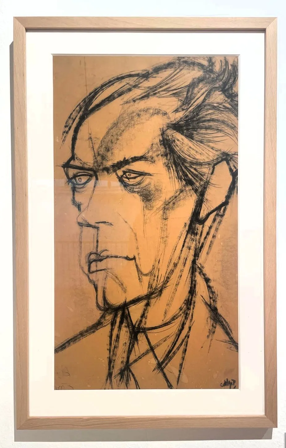 Retrato de Juan Antonio Gaña Nuño sin fecha de Álvaro Delgado (colección Fundos, legado Gaya Nuño, Soria).