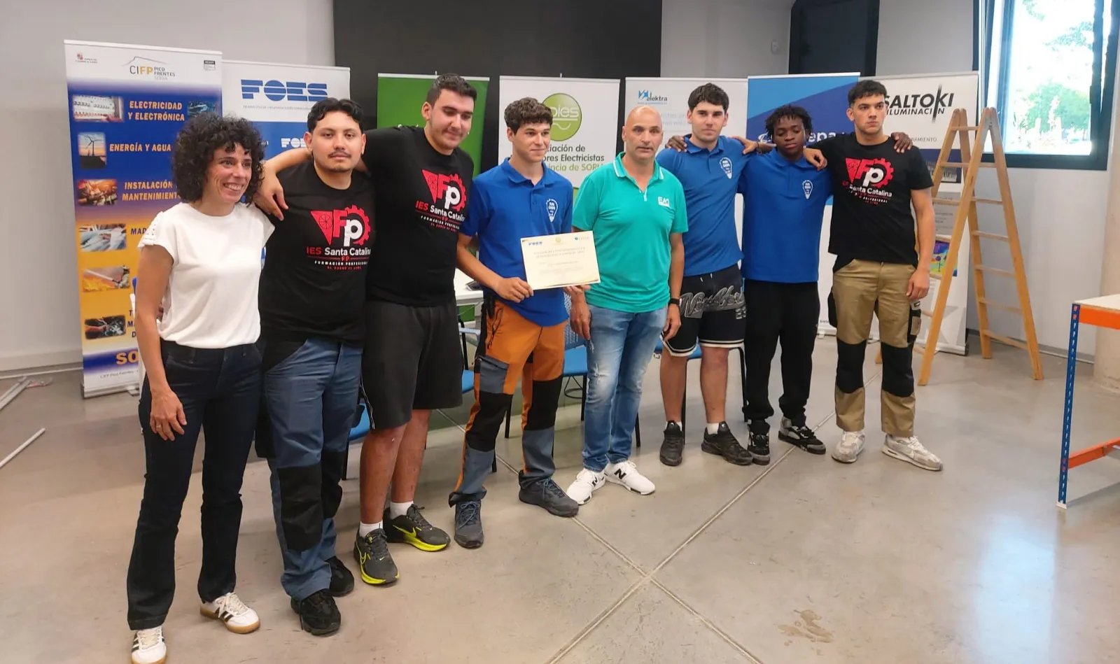 Saúl Valhermoso se alza con el I Concurso Provincial de Jóvenes Instaladores y representará a Soria en la fase nacional