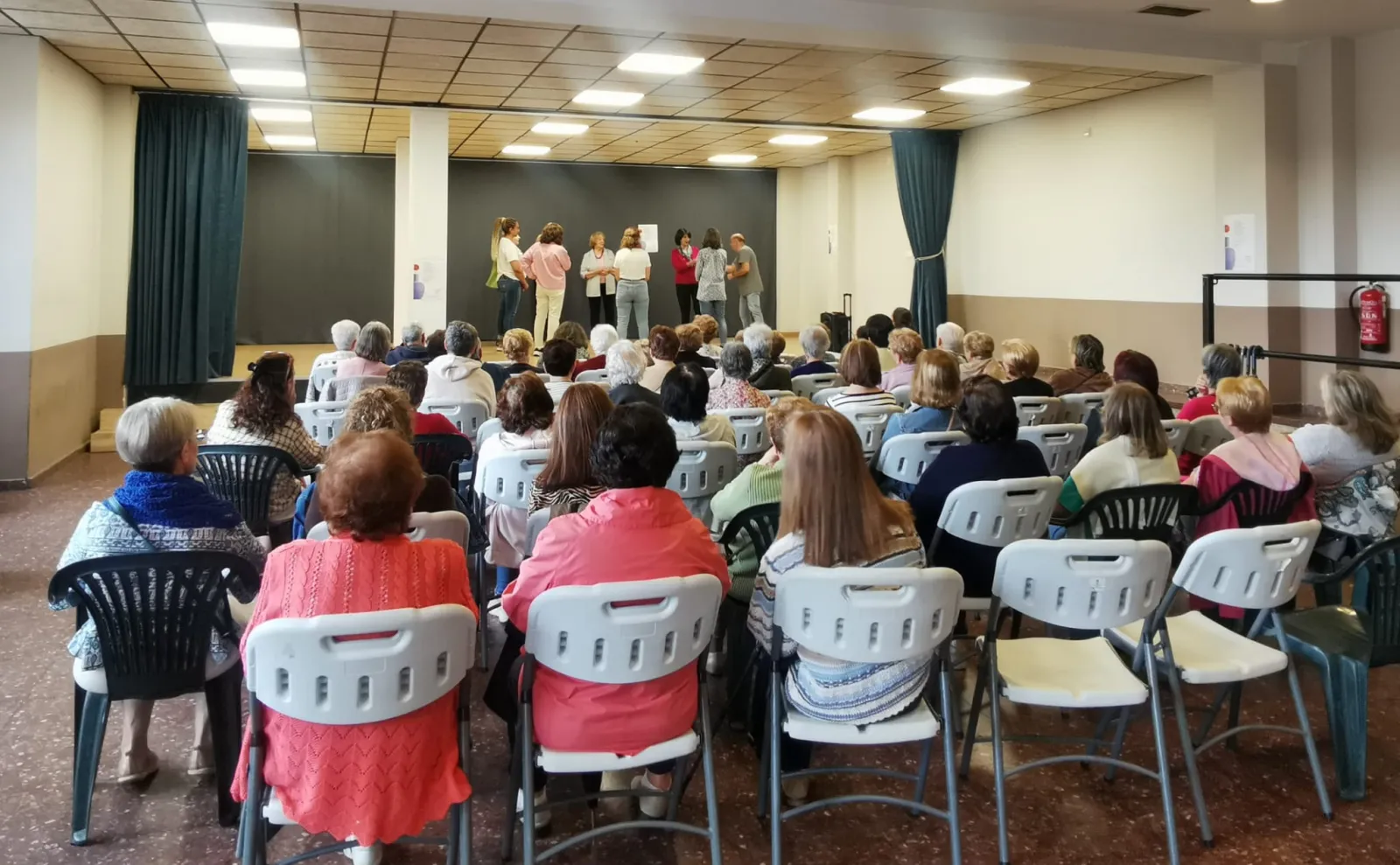 Foto 2 - Vecinos que se convierten en actores en Duruelo para combatir el abuso a la vejez