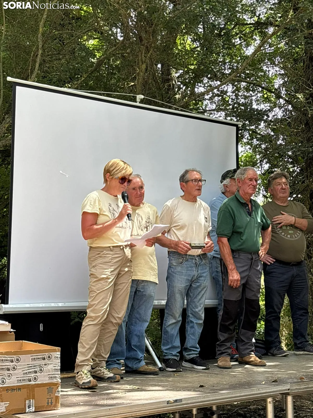 Última trashumancia merina en Soria. / Imágenes cedidas por la Mancomunidad de Tierras Altas