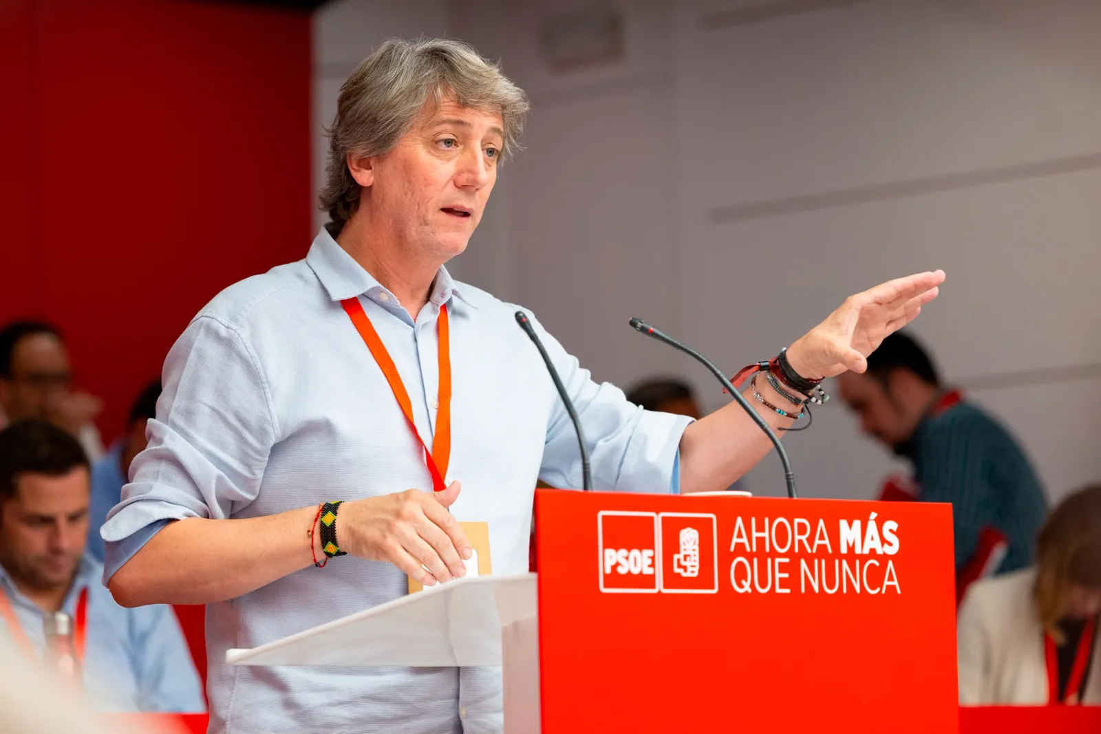 Carlos Martínez defiende al PSOE en el Comité Federal