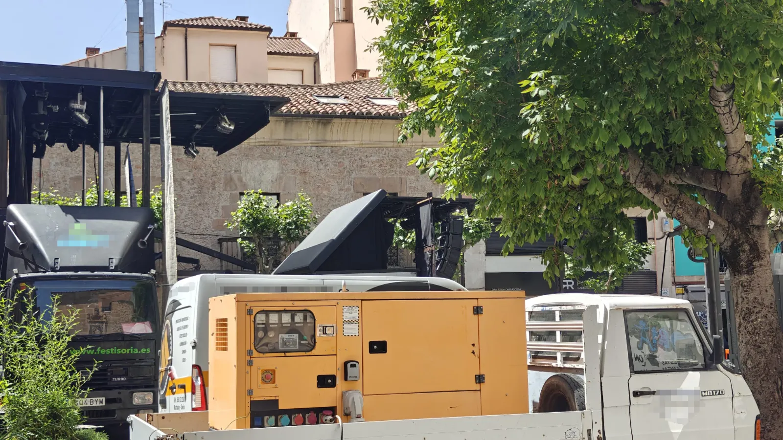 Soria Centro denuncia la contradicción entre la ZBE y las molestias por los eventos