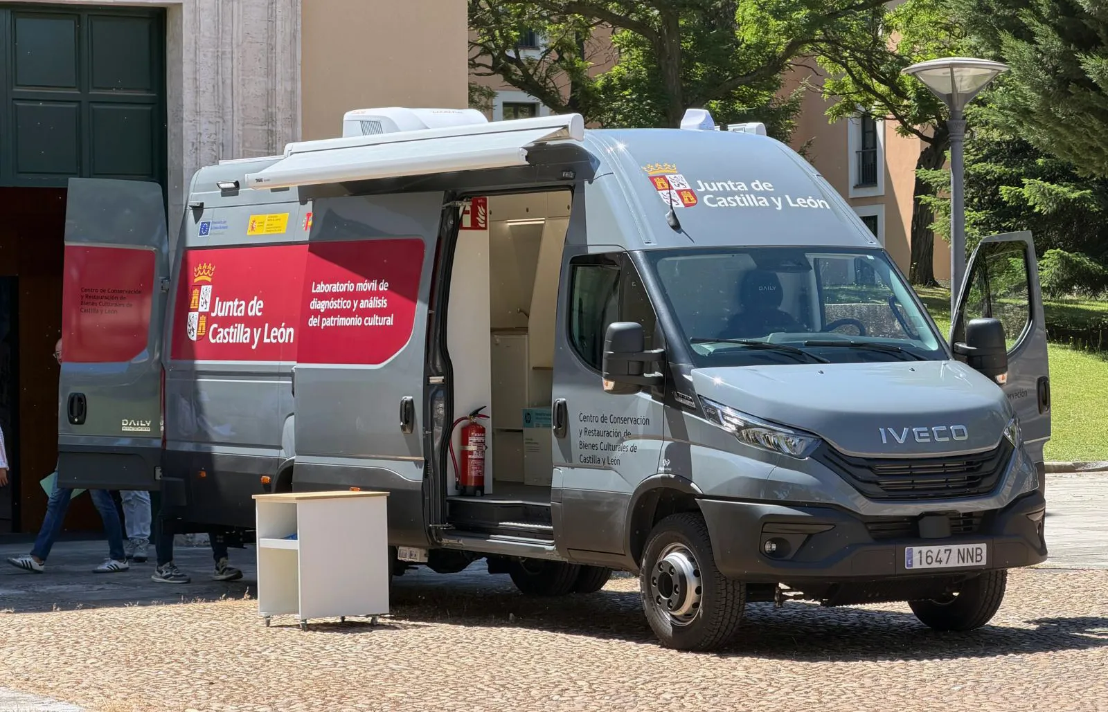 Un laboratorio móvil de 1,3 millones digitalizará el patrimonio regional de Castilla y León