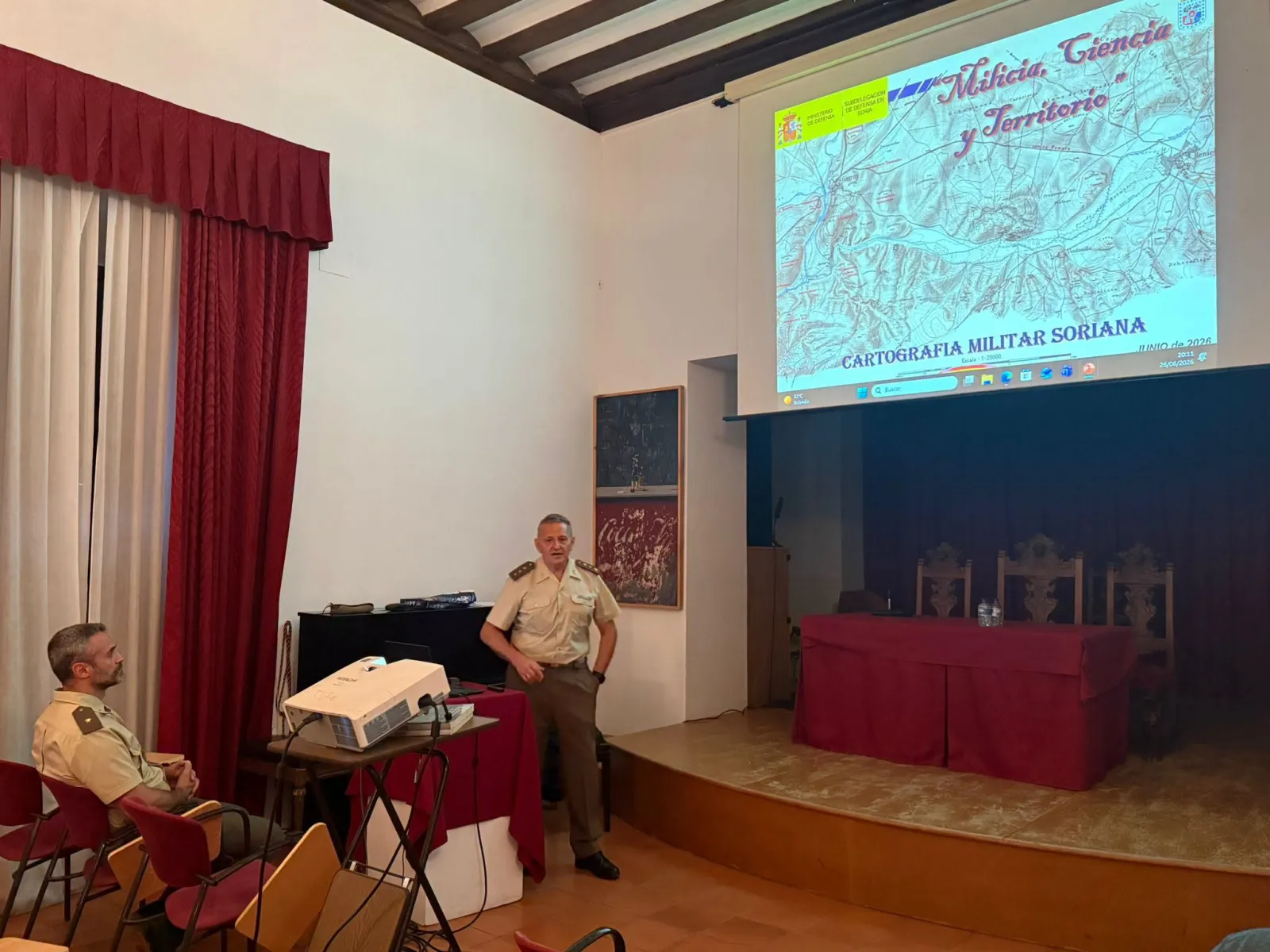 Exposición Milicia, Ciencia y Territorio en Ágreda