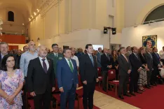 Una imagen del homenaje hoy. /FHeras - Jta.