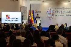 Una imagen del homenaje hoy. /FHeras - Jta.