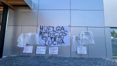 Fotos de la protesta de este jueves. | CESM
