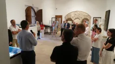 Una imagen de la apertura de la muestra. /DOS