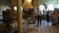 Una imagen de la apertura de la muestra. /DOS