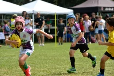 Foto 6 - La Escuela Caja Rural de Rugby destaca entre canteras de Espa&ntilde;a y Francia