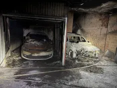 Imagen del interior de las cocheras facilitada por el Ayuntamiento de Soria.