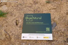 Proyecto ‘Mujer Mural’ en Beratón y Añón de Moncayo./ Imágenes de Pilo Gallizo y Lorena Cosba