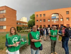 Foto 4 - CSIF denuncia el calor en las aulas y las dietas congeladas en el inicio de las oposiciones de Secundaria