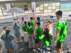 Foto 6 - Alrededor de 160 diocesanos de Osma-Soria acompa&ntilde;an al Papa Le&oacute;n XIV en Madrid