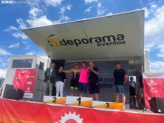 Foto 6 - El calor y la exigencia de Vinuesa coronan a los nuevos campeones de Espa&ntilde;a de triatl&oacute;n gravel