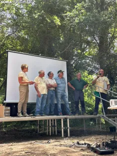 Última trashumancia merina en Soria. / Imágenes cedidas por la Mancomunidad de Tierras Altas