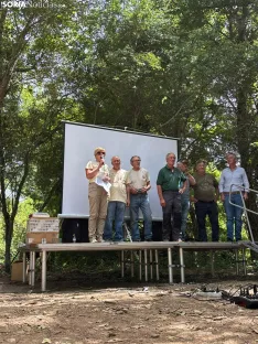 Última trashumancia merina en Soria. / Imágenes cedidas por la Mancomunidad de Tierras Altas
