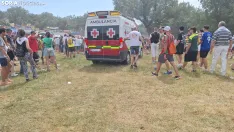 Foto 6 - Dos heridos por asta y un tercero con traumatismo en la accidentada salida de La Saca