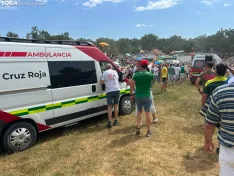 Foto 5 - Dos heridos por asta y un tercero con traumatismo en la accidentada salida de La Saca