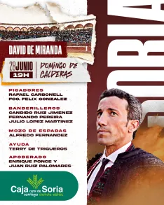 Foto 4 - La feria taurina de Soria se cierra con un cartel envidiable: Jim&eacute;nez, De Miranda, P&eacute;rez y los toros de Antonio Ba&ntilde;uelos