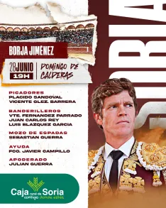 Foto 3 - La feria taurina de Soria se cierra con un cartel envidiable: Jim&eacute;nez, De Miranda, P&eacute;rez y los toros de Antonio Ba&ntilde;uelos