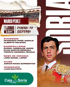 Foto 5 - La feria taurina de Soria se cierra con un cartel envidiable: Jim&eacute;nez, De Miranda, P&eacute;rez y los toros de Antonio Ba&ntilde;uelos