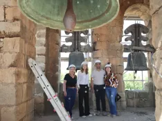 Foto 4 - La recuperaci&oacute;n de la iglesia barroca de Br&iacute;as encara su recta final