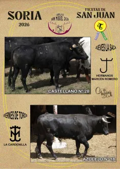 Foto 7 - Estos son los novillos de cada cuadrilla para el Jueves La Saca y el Viernes de Toros