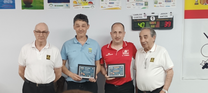 El billar soriano consolida su hegemonía regional con el triunfo de Cortés