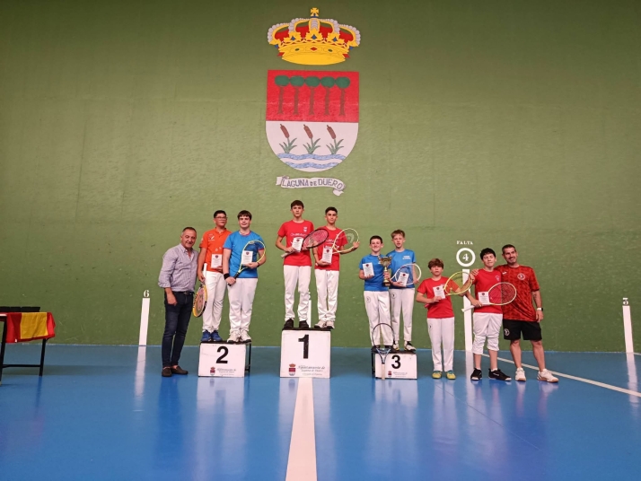 Álvaro Martín Rodas, subcampeón de Castilla y León de frontenis en categoría Honor Escolar