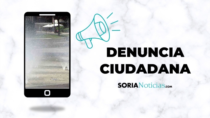 Denuncian una avería en el riego del Rincón de Bécquer