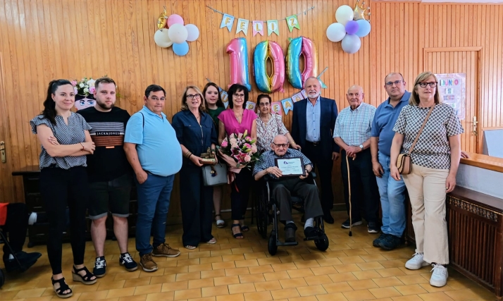 De pastor a centenario: Jesús Caballero celebra sus cien años en Almazán