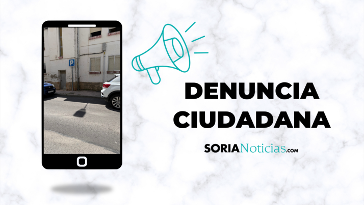 Piden que se señalice, también en el suelo, esta plaza de minusválidos