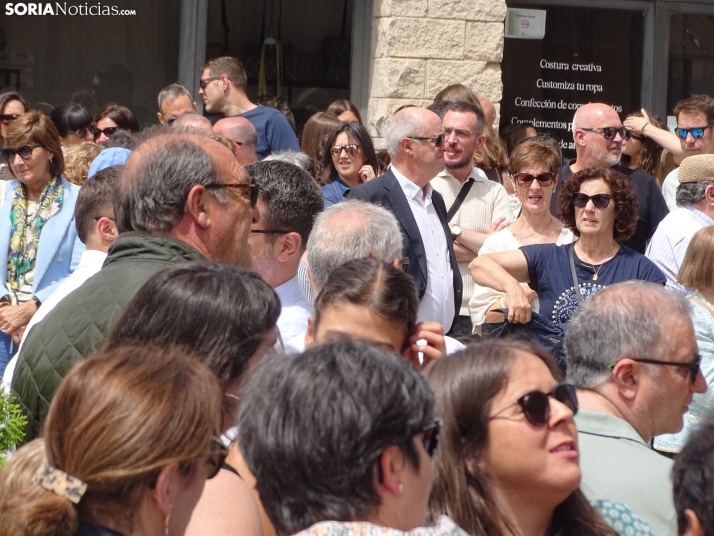 Una imagen de la procesión de Los Milagros este sábado 6 de junio de 2026. /PC