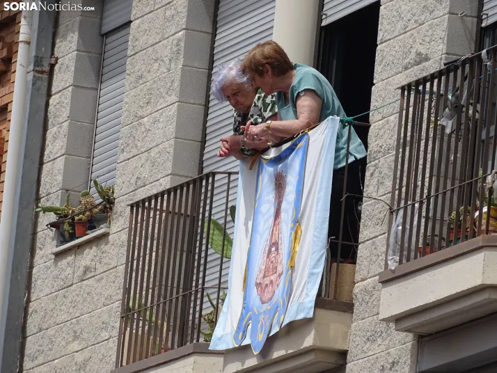 Una imagen de la procesión de Los Milagros este sábado 6 de junio de 2026. /PC