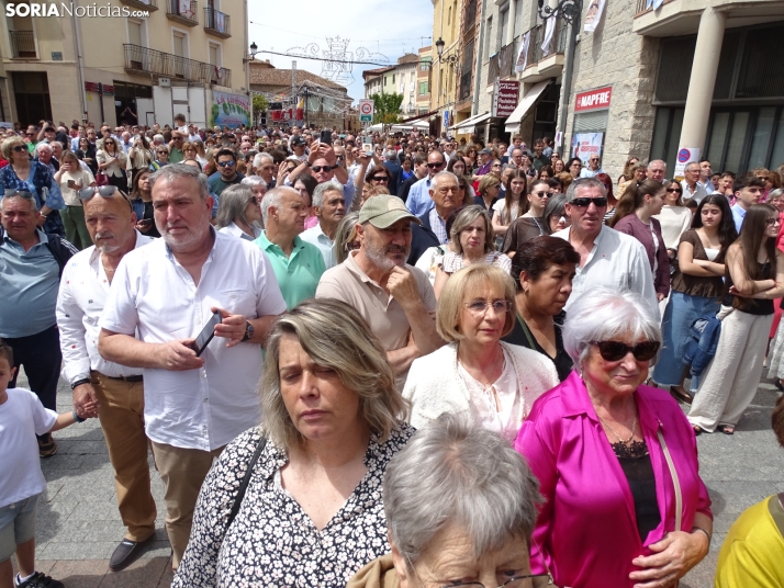 Una imagen de la procesión de Los Milagros este sábado 6 de junio de 2026. /PC